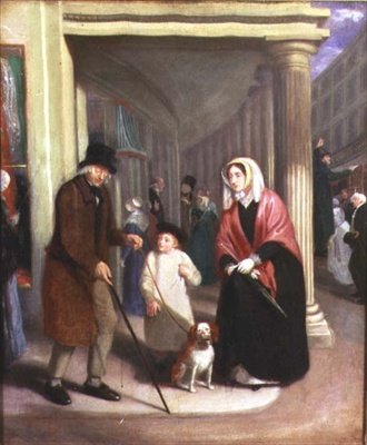 The Blind Beggar by English School